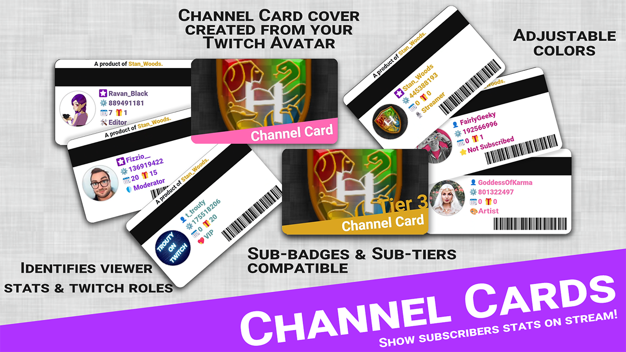 Screenshot of Channel Card