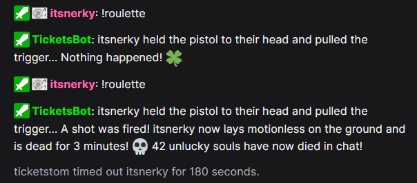 Screenshot of Roulette